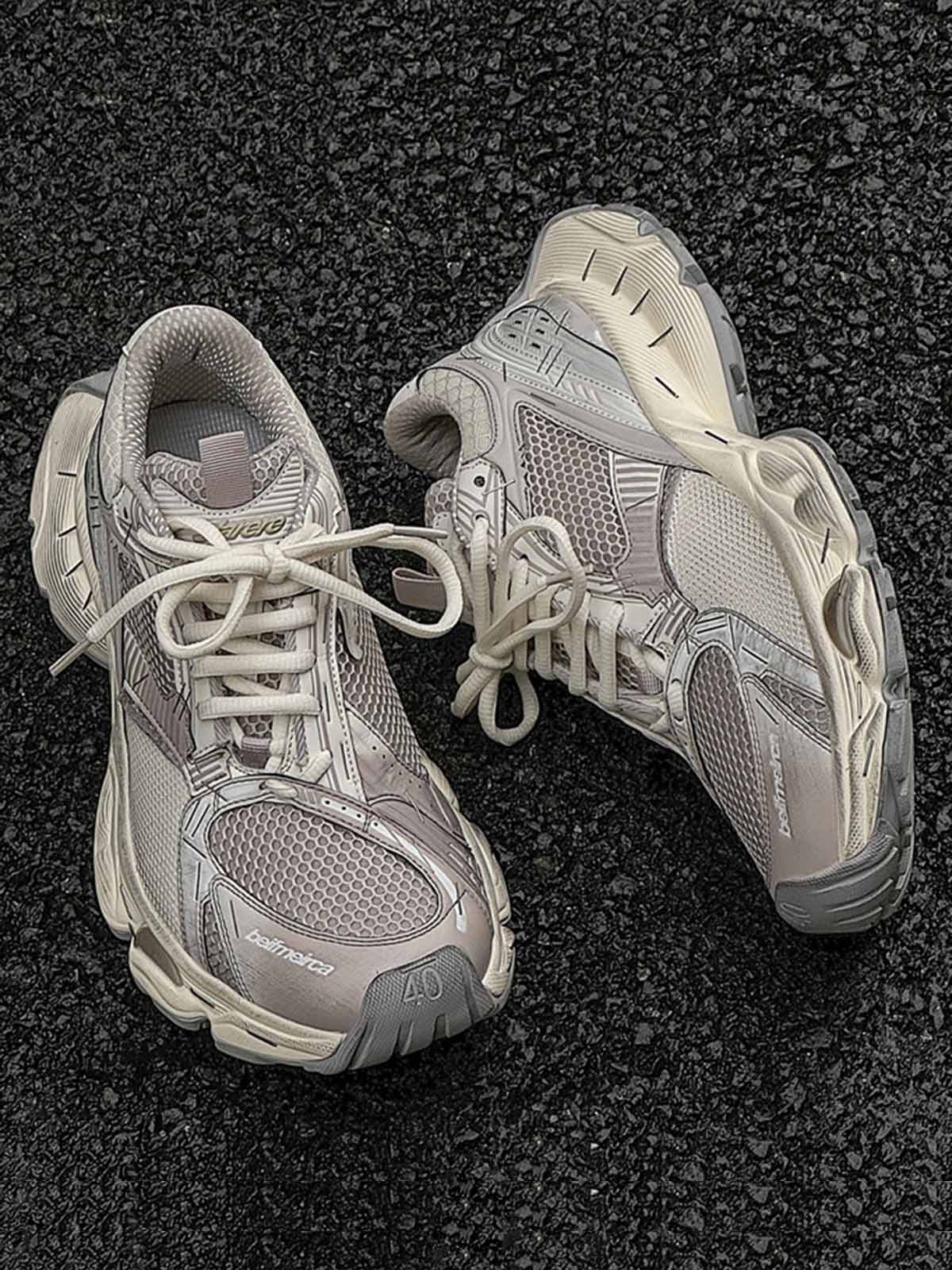 UrbanLaws Retro Stapler Chunky Sneakers
