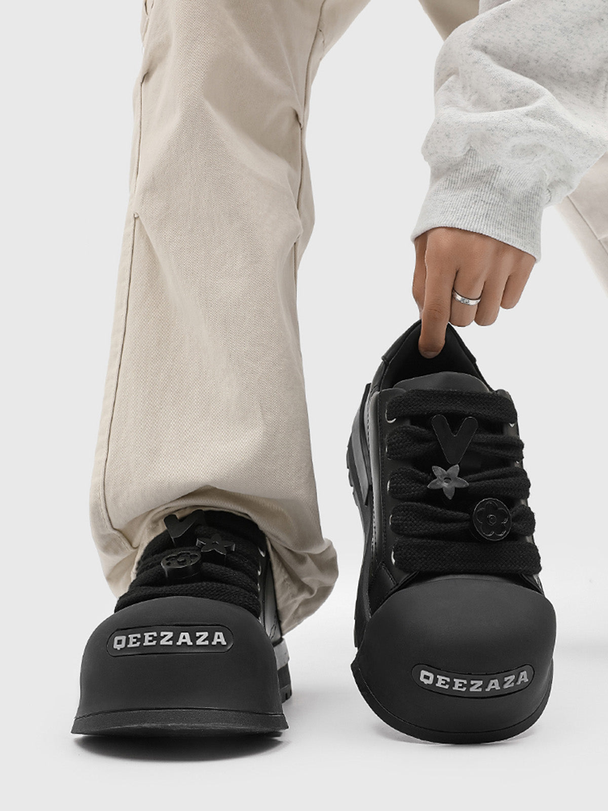 Özel Tasarım Monochrome Chunky Sneaker
