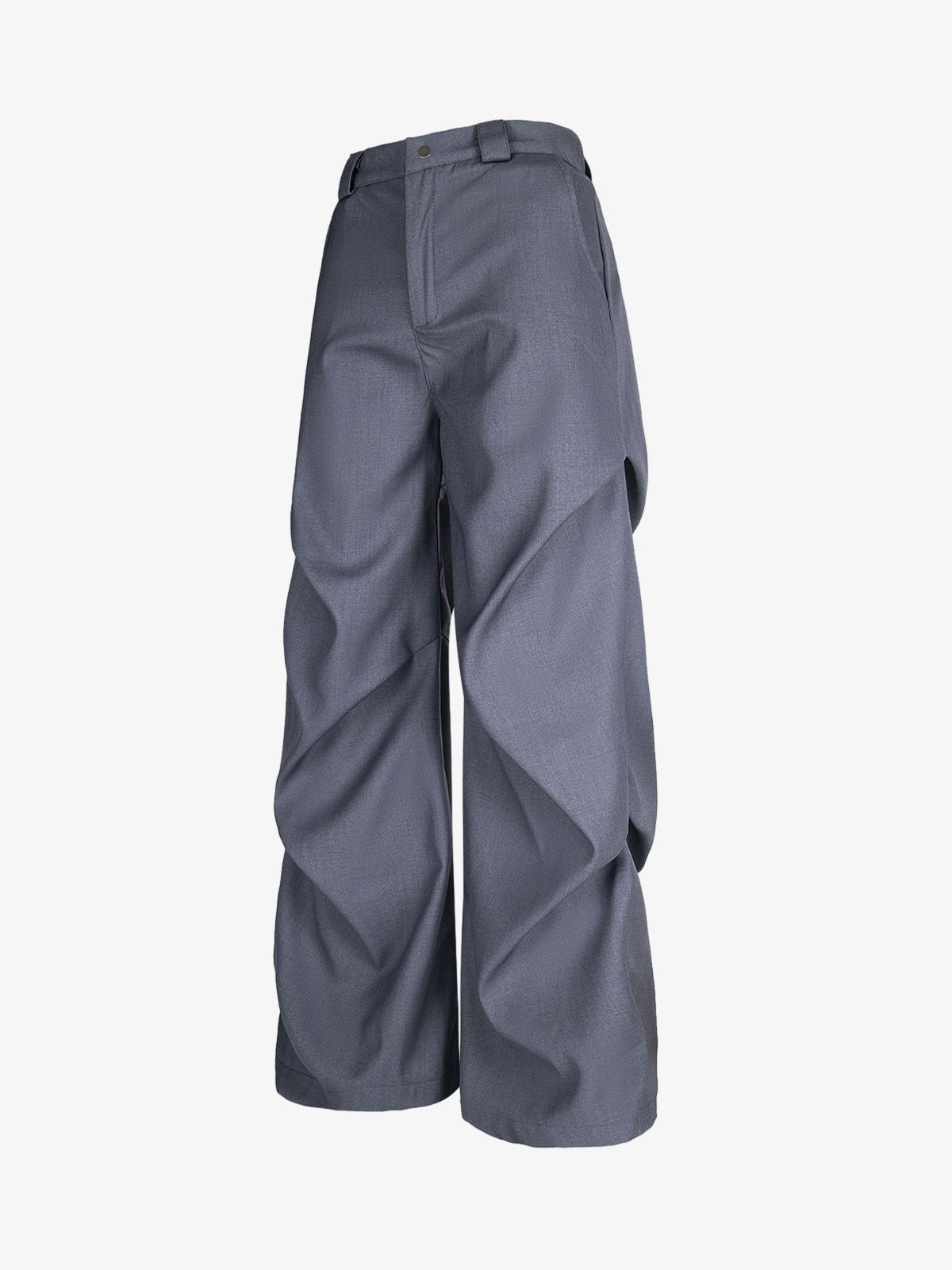 Dokuma Retro Cleanfit Pileli Drape Pantolon