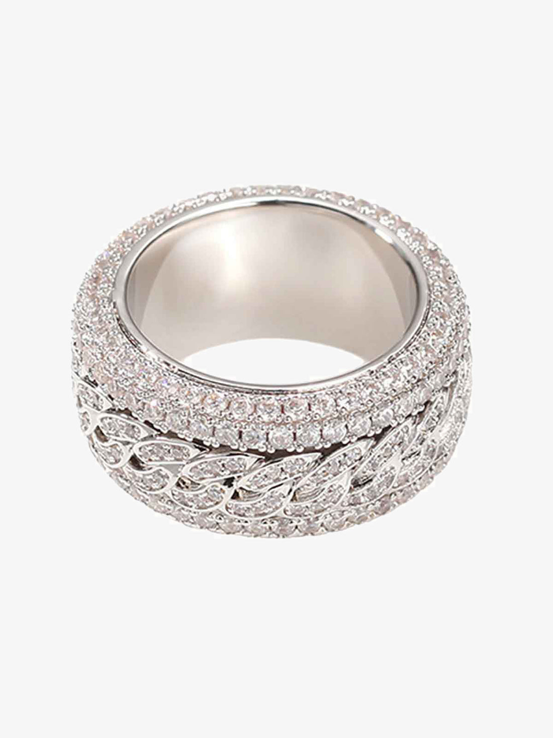 UrbanLaws Özel Tasarım Full Diamond Ring – Sokak Stilinde Şıklık