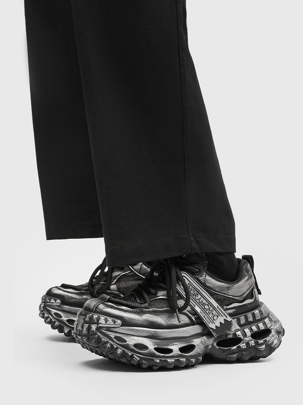 Özel Tasarım Retro Tire Sole Chunky Sneaker