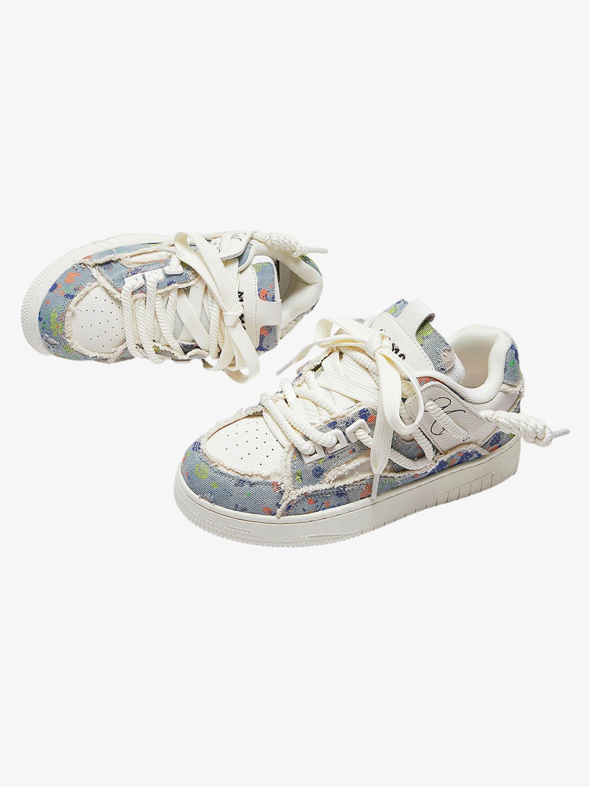 Renk Püsküllü Özel Tasarım Sneaker