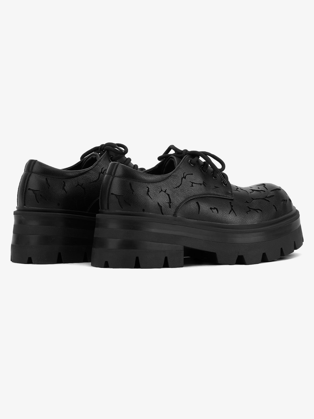 UrbanLaws Sokak Modası Crackle Leather Shoes