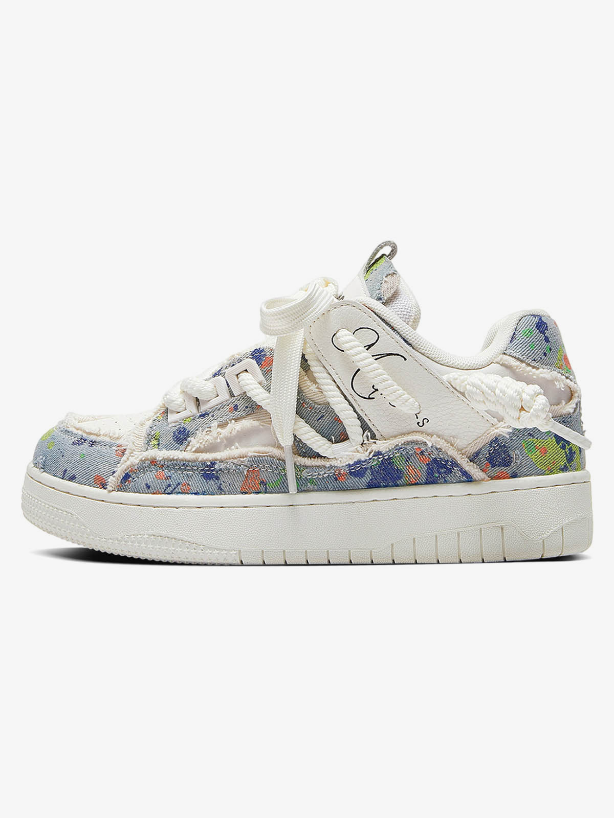 Renk Püsküllü Özel Tasarım Sneaker