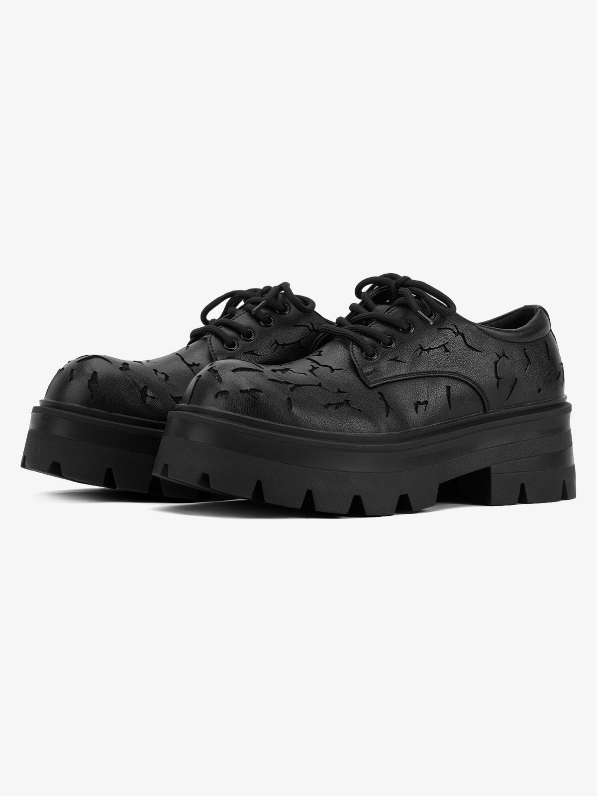 UrbanLaws Sokak Modası Crackle Leather Shoes