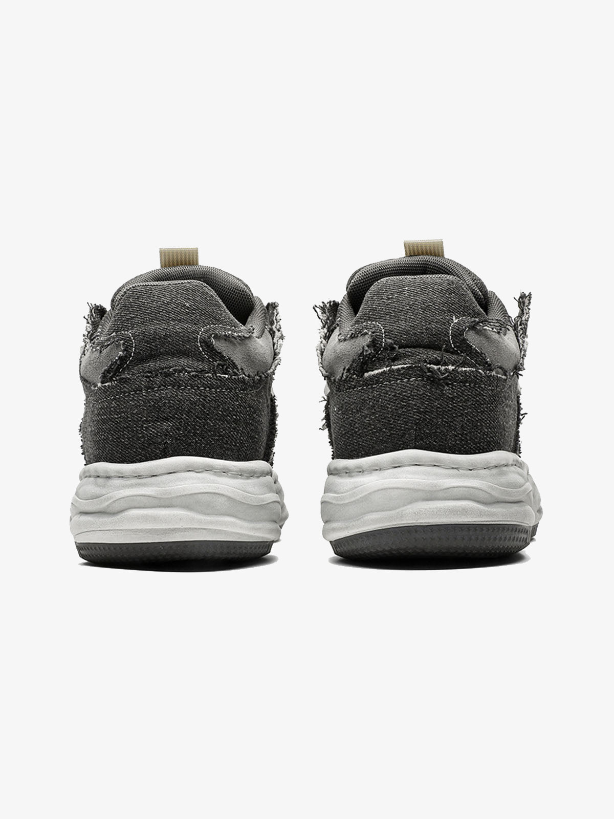 Yıpratmalı Deconstructed Split Whisker Platform Sneaker