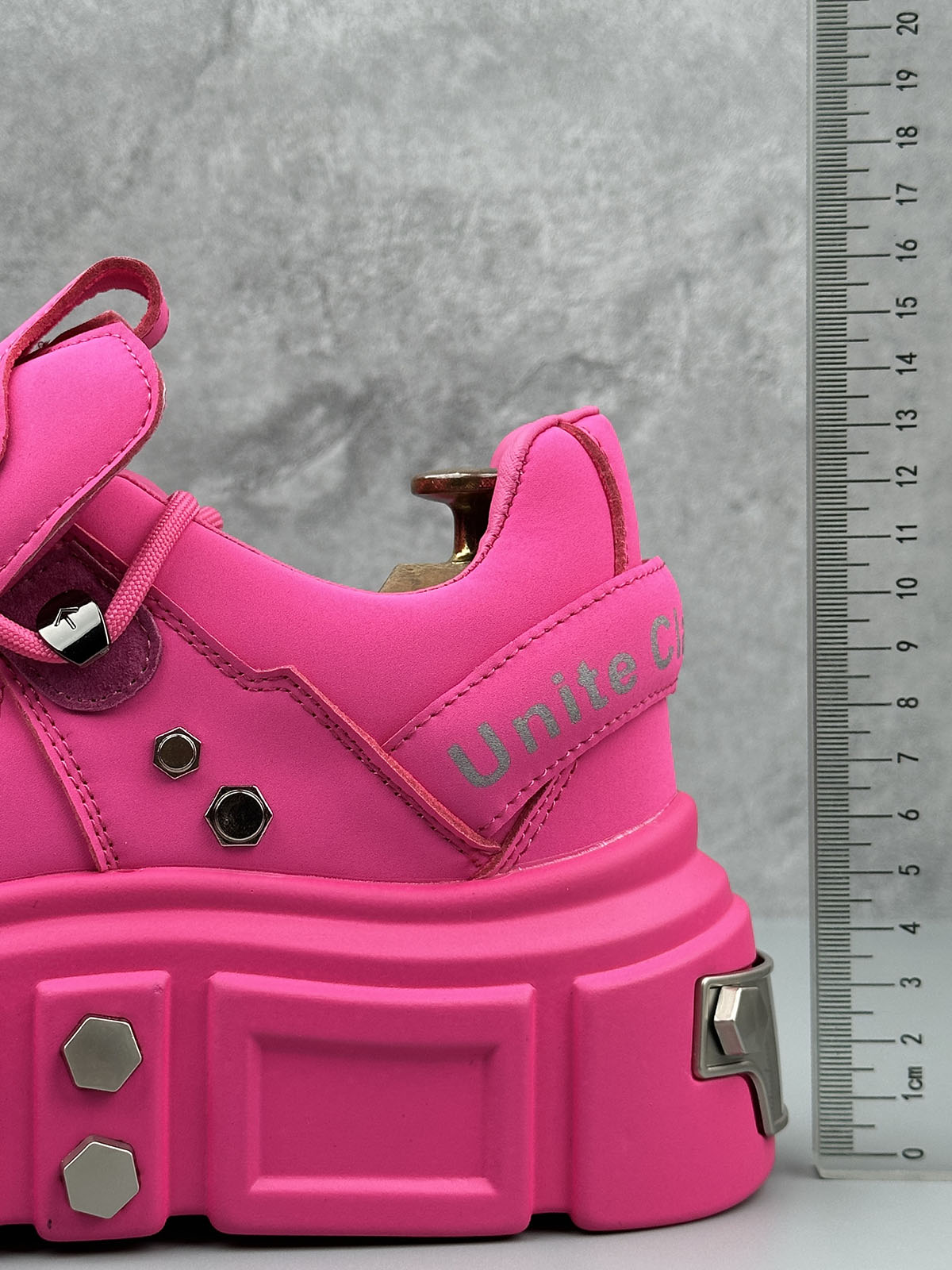 UrbanLaws Sokak Modası Rivet Punk Derby Shoes