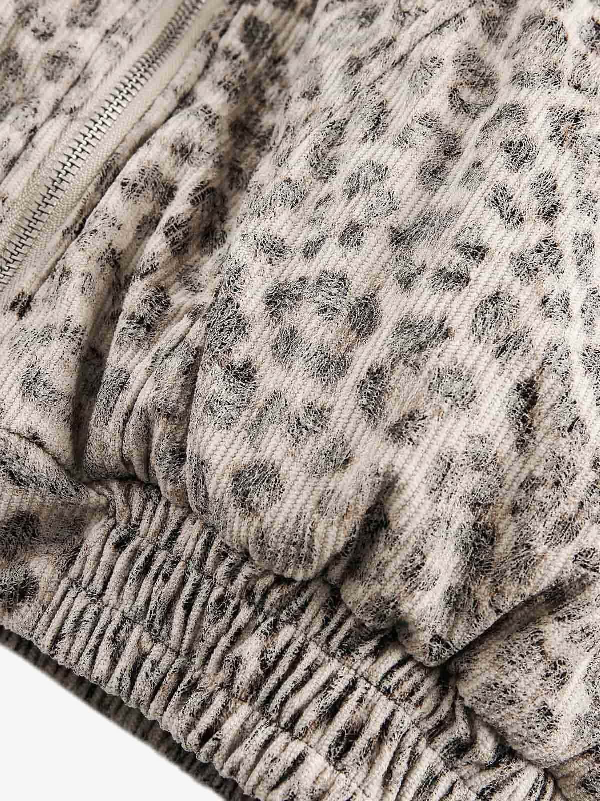 Fur Hooded Washed Cotton Ceket