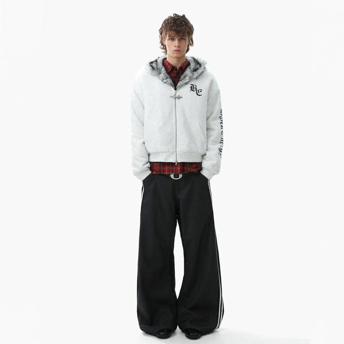 UrbanLaws Kürk Kapüşonlu Bomber Mont