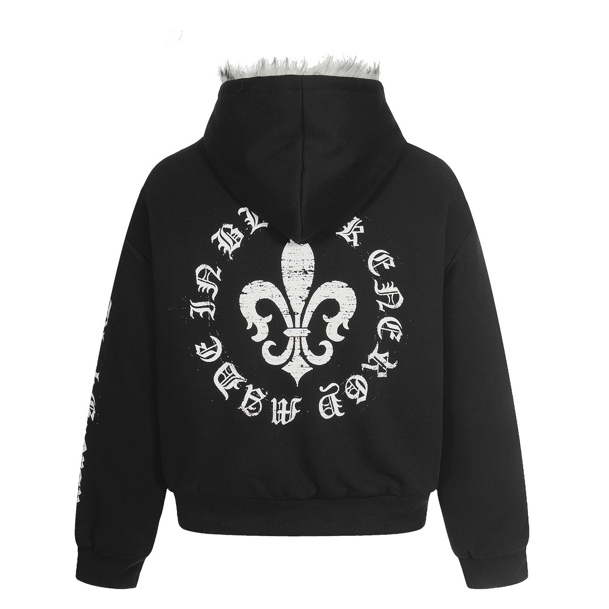 UrbanLaws Kürk Kapüşonlu Bomber Mont