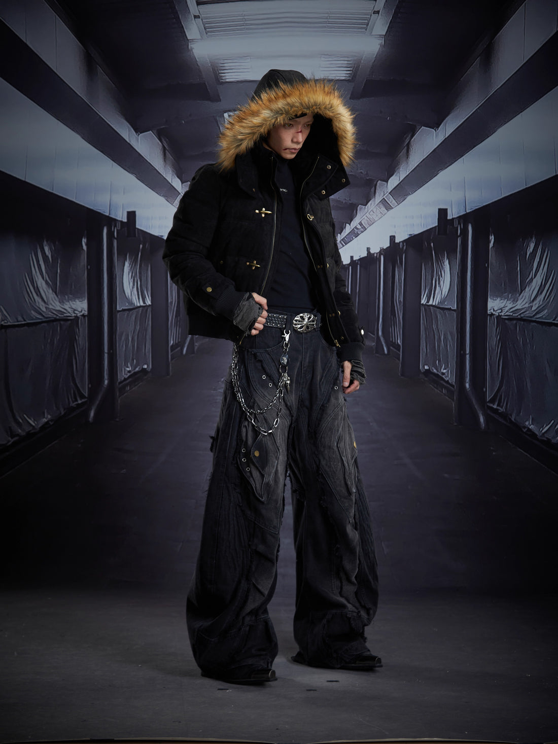 UrbanLaws Premium Tokalı Süet Mont