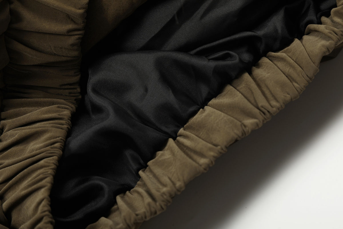 UrbanLaws Premium Fur-Collar Vintage Ceket