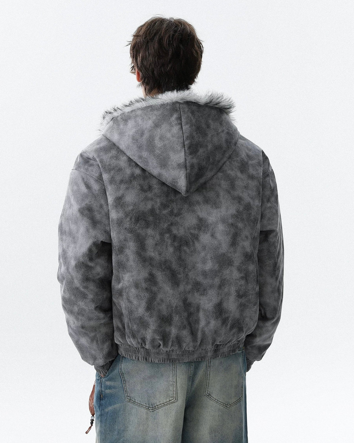 UrbanLaws Arctic Vintage Faux Fur Ceket