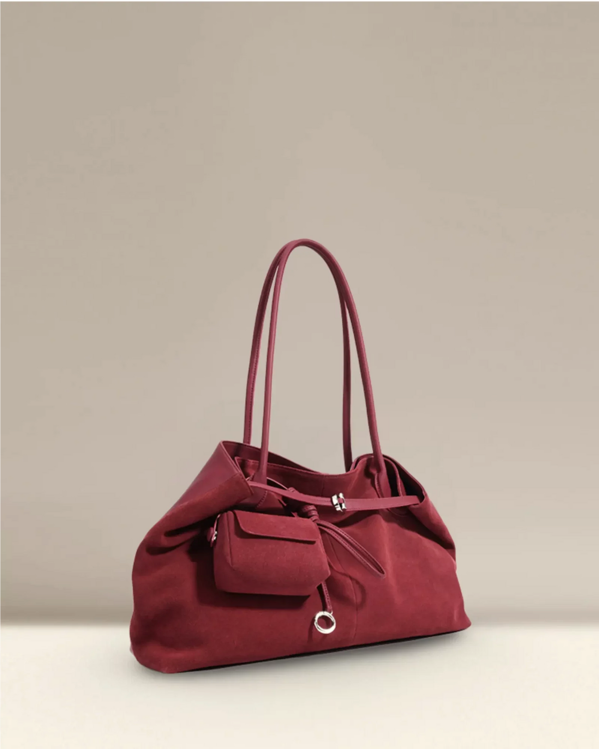 UrbanLaws Elegant Vegan Süet Tote Çanta